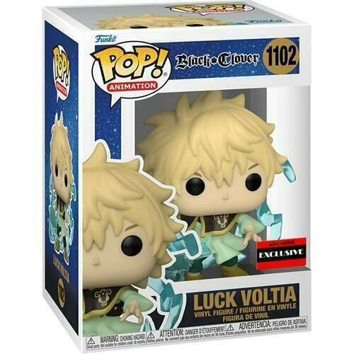Funko POP! Animation: Black Clover - Luck Voltia (AAA Exclusive) #1102