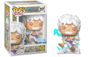 Funko POP! Animation: One Piece - Luffy Gear Five (Funko Sticker/Funko)(GiTD) #2177