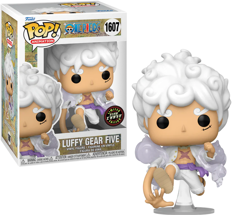 Funko POP! Animation: One Piece - Luffy Gear Five (CHASE)(Damaged Box) #1607
