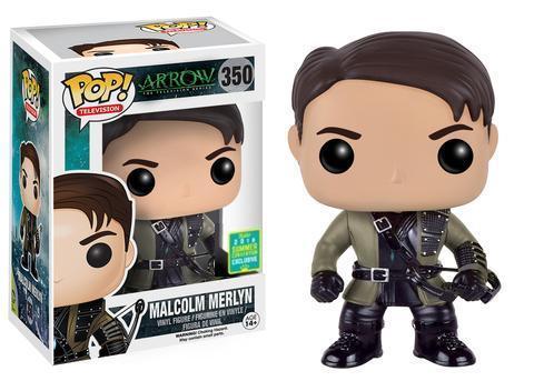Funko POP! Television: Arrow The Television Series - Malcolm Merlyn (2016 Summer Convention)(Damaged Box) #350