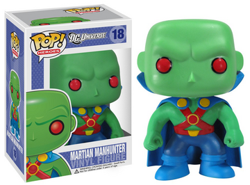 Funko POP! Heroes: DC Universe - Martian Manhunter (Damaged Box) #18