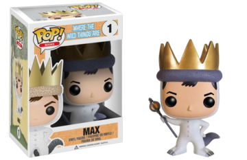 Funko POP! Books: Where The Wild Things Are - Max (Damaged Box) #01