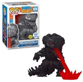 Funko POP! Movies: Godzilla VS Kong - Mechagodzilla (GITD)(Funko)(Damaged Box) #1076