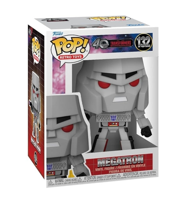 Funko POP! Retro Toys: Transformers 40th Anniversary - Megatron #132