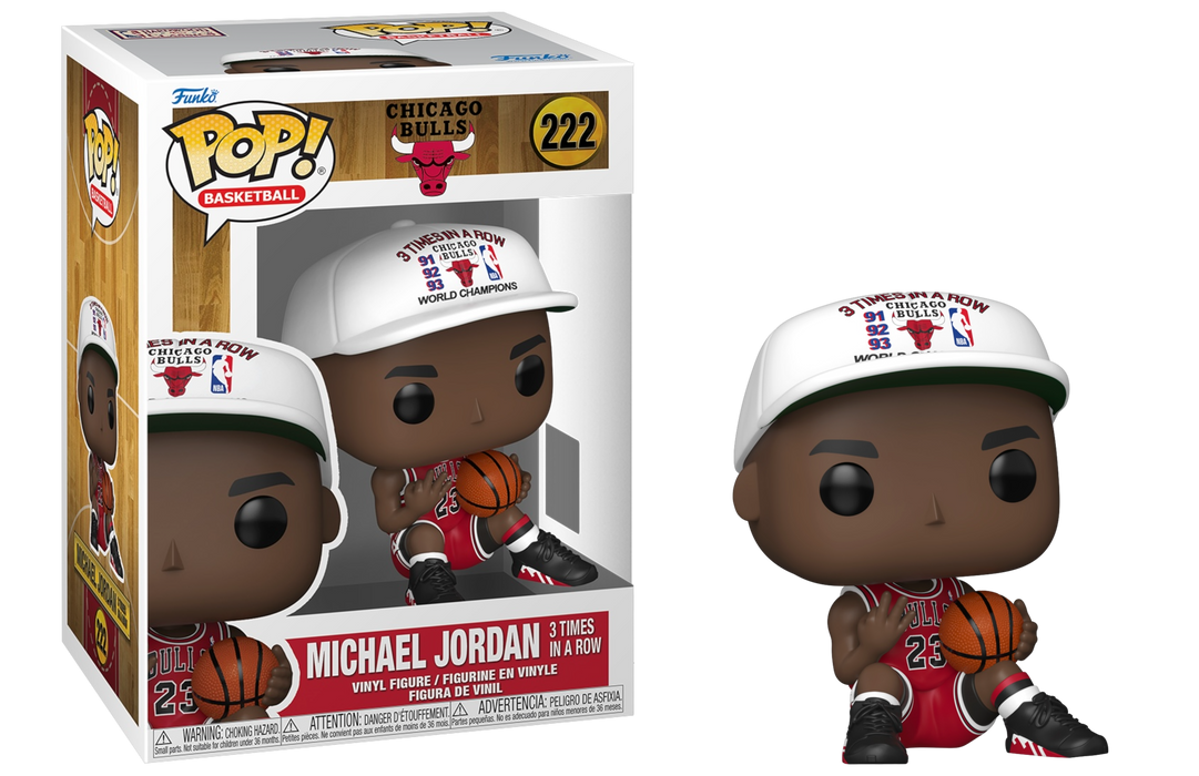 Funko POP! Basketball: Bulls - Michael Jordan [3 Times In a Row] #222