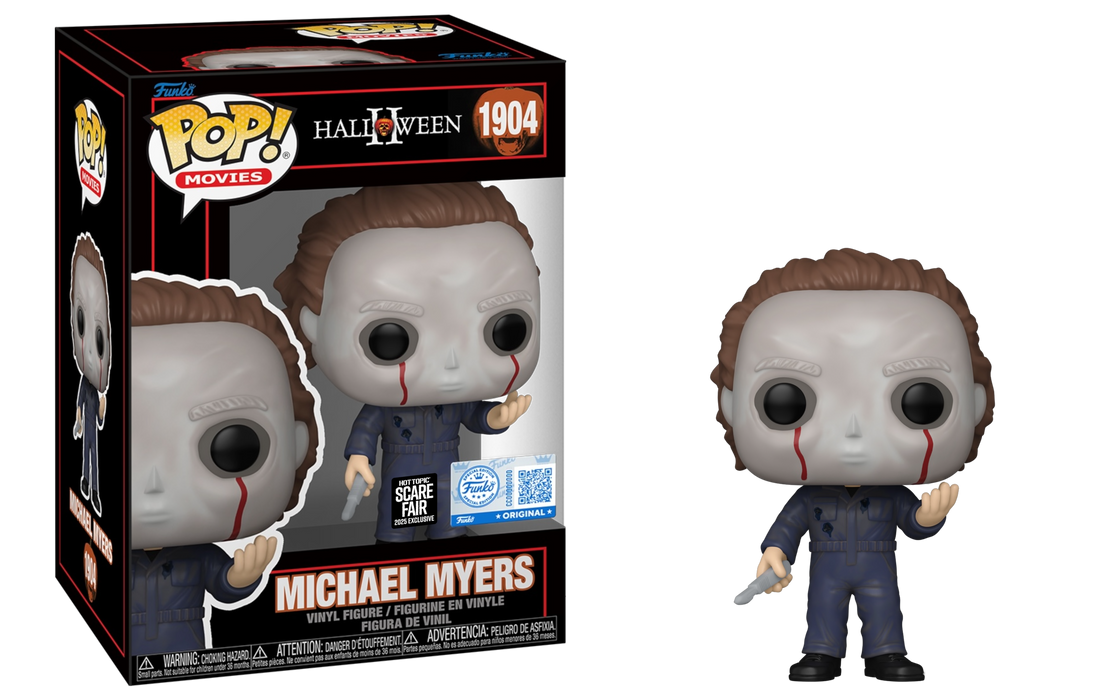 Funko POP! Movies: Halloween II - Michael Myers (Hot Topic Scare Fair 25')(Damaged Box) #1904