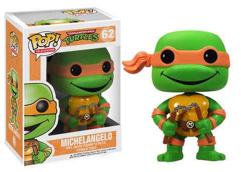 Funko POP! Television: TMNT - Michelangelo (Damaged Box)[B] #62