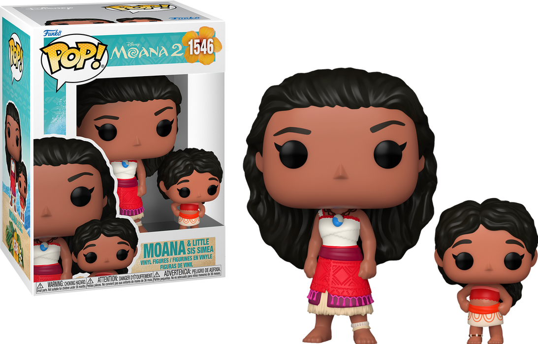 Funko POP! Disney: Moana 2 - Moana & Little Sis Simea #1546
