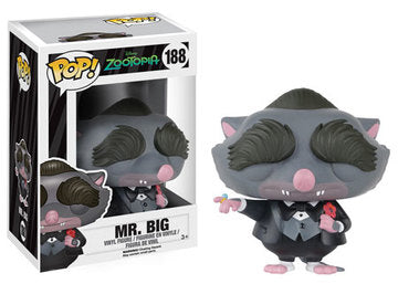 Funko POP! Disney: Zootopia - Mr.Big (Damaged Box) #188