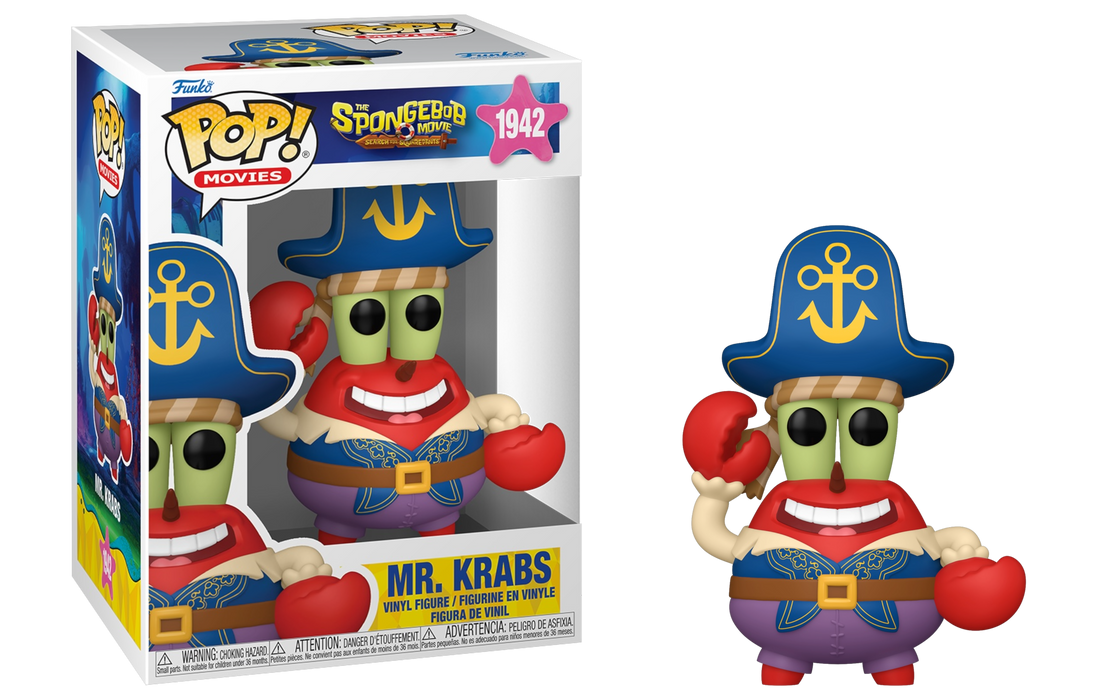 Funko POP! Movies: The SpongeBob Movie Search For SquarePants - Mr. Krabs #1942
