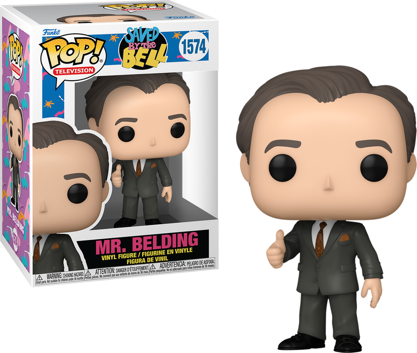 Funko POP! Television: Saved By The Bell - Mr. Belding #1574