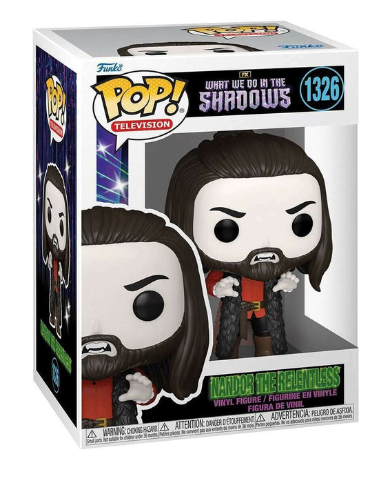 Funko POP! Television: What We Do In The Shadows - Nandor The Relentless (Damaged Box) #1326