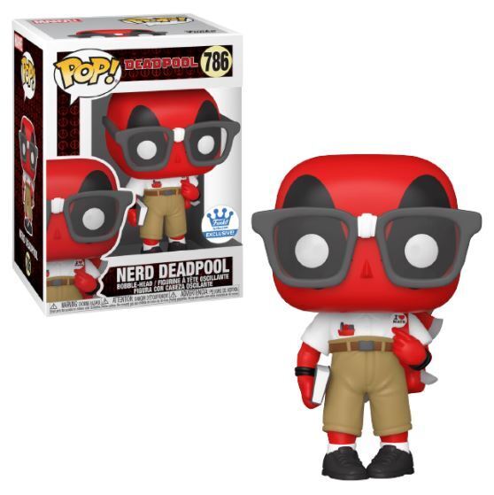 Funko POP! Deadpool - Nerd Deadpool (Funko)(Damaged Box) #786