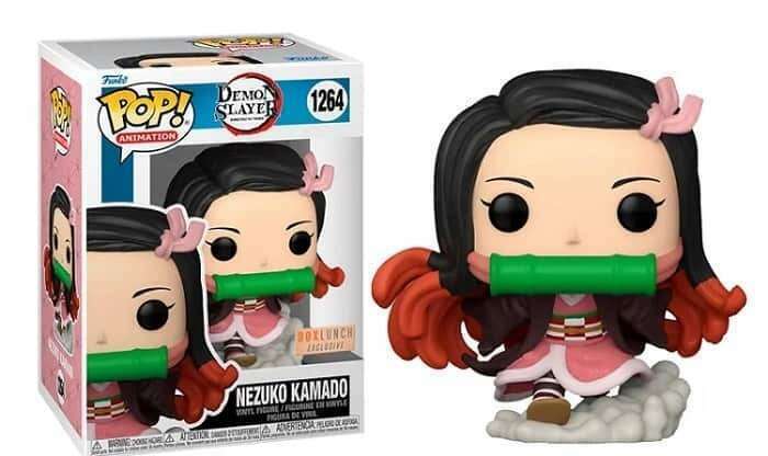 Funko POP! Animation: Demon Slayer - Nezuko Kamado (Box Lunch)(Damaged Box) #1264