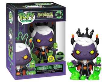 Funko POP! Digital: Funkoween Series 2 - Nightmare Freddy (GiTD)(NFT Release 999 PCS)(Damaged Box) #364
