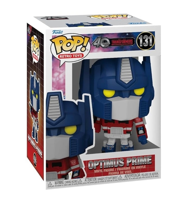 Funko POP! Retro Toys: Transformers 40th Anniversary - Optimus Prime #131