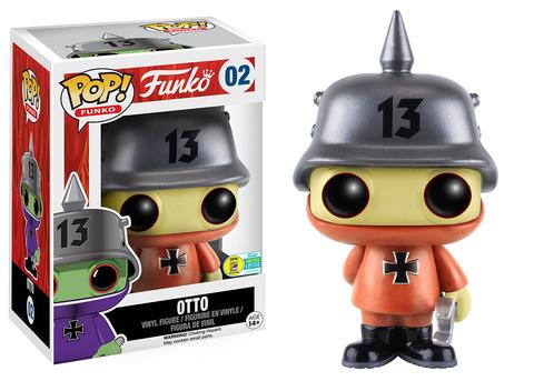 Funko POP! Funko: Otto [Orange](2016 SDCC 480 PCS)(Damaged Box) #02
