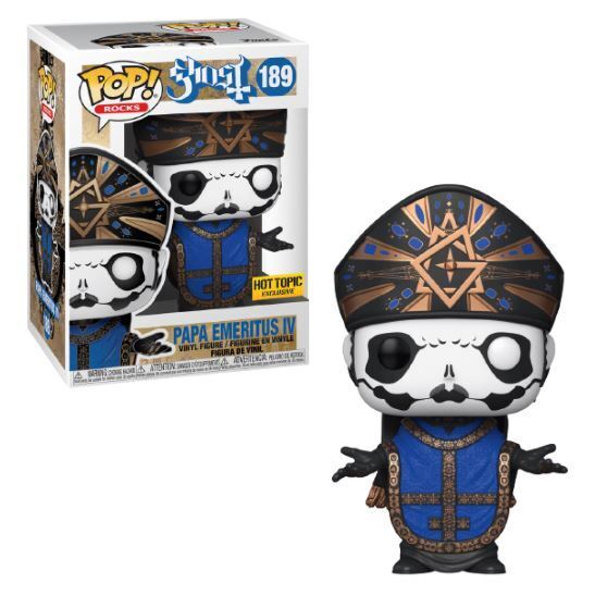 Funko POP! Rocks: Ghost - Papa Emeritus IV (Hot Topic)(Damaged Box)  #189