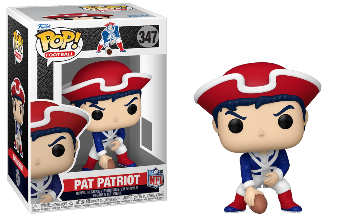 Funko POP! Football: Patriots - Pat Patriot #347