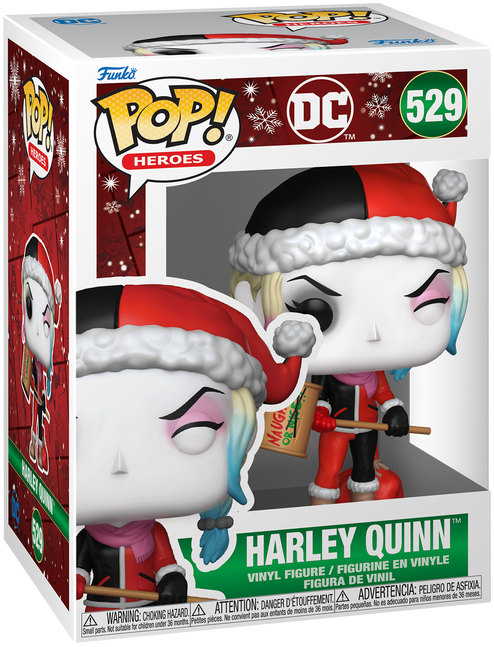 Funko POP! Heroes: DC - Harley Quinn (Damaged Box) #529