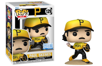 Funko POP! MLB: Pittsburg Pirates - Paul Skenes (Funko Sticker/ Fanatics) #129