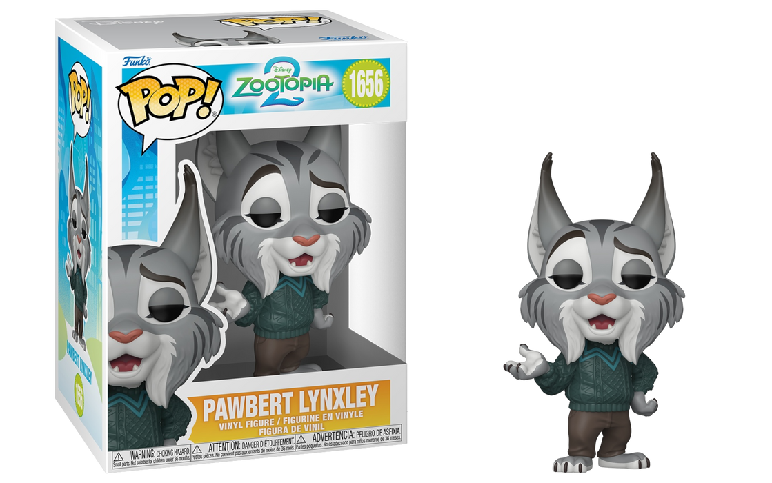 Funko POP! Disney: Zootopia 2 - Pawbert Lynxley #1656