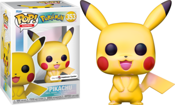 Funko POP! Games: Pokemon - Pikachu [Pearlescent](Pokemon Center) #353