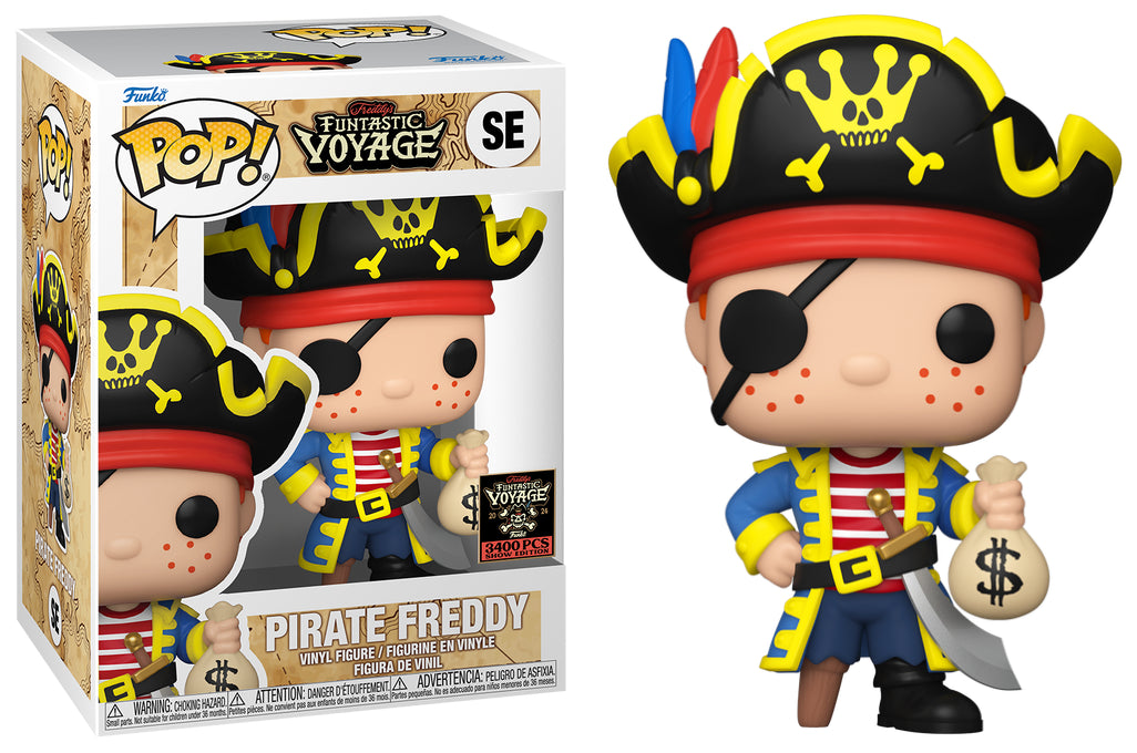 Funko POP! Funtastic Voyage: Pirate Freddy (3400 PCS)(Show Edition) #SE