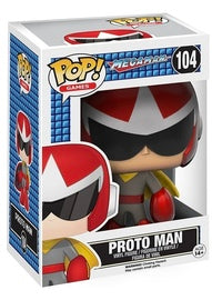 Funko POP! Games: Megaman - Proto Man (Damaged Box) #104