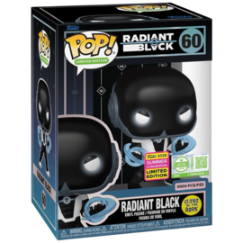 Funko POP! Limited Edition: Comics - Radiant Black (GiTD)(2026 Summer Convention)(Funko Sticker 5000 PCS)(Damaged Box) #60\