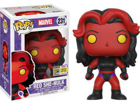 Funko POP! Marvel: Red She-Hulk (2017 SDCC)(Damaged Box) #231