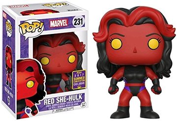 Funko POP! Marvel: Red She-Hulk (2017 Summer Convention) #231