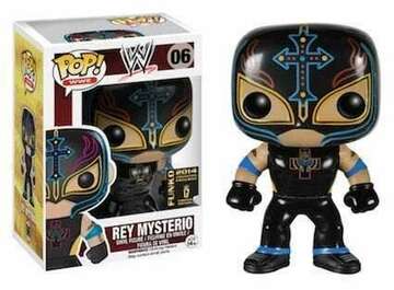 Funko POP! WWE: Rey Mysterio (2014 Convention Exclusive)(Damaged Box) #06
