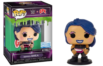 Funko POP! WWE x Garbage Pail Kids: Ripped Rhea (Funko Sticker/ Special Edition)(250 Pcs)(Damaged Box)