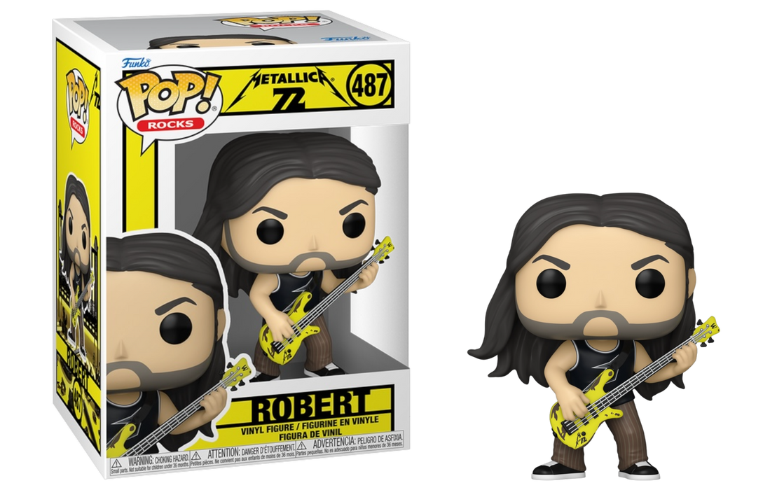 Funko POP! Rocks: Metallica 72 Season - Robert #487