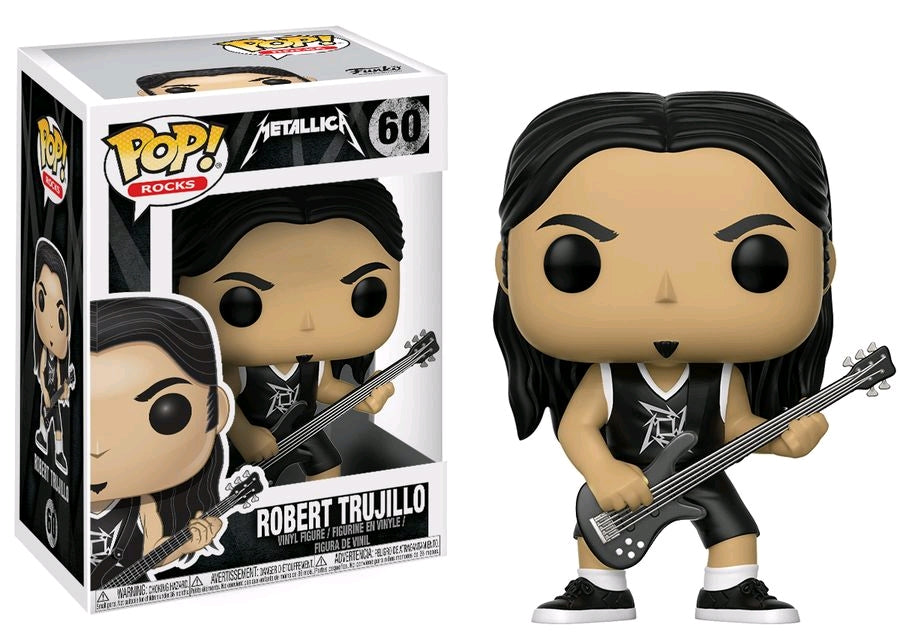 Funko POP! Rocks: Metallica - Robert Trujillo (Damaged Box) #60
