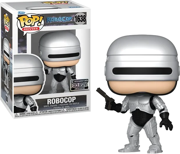 Funko POP! Movies: Robocop [Metallic] (Entertainment Earth) #1638