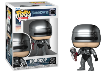 Funko POP! Movies: Robocop 2 - Robocop (Metallic)(CHASE) #1989