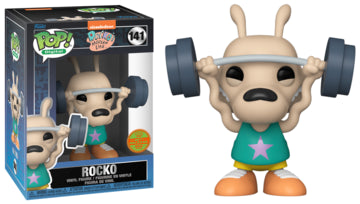Funko POP! Digital: Rocko's Modern Life - Ed Big Head (NFT Release)(999 PCS)(Damaged Box) #141