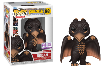 Funko POP! Movies: Godzilla - Rodan (Funko Sticker/ Funko)(7500 Pcs) #1961
