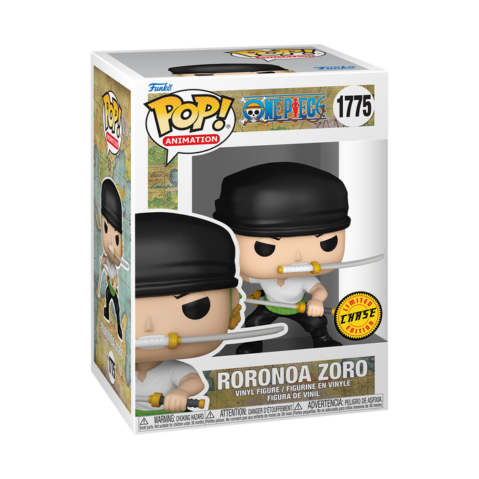 Funko POP! Animation: One Piece - Roronoa Zoro [Three Sword Style] (CHASE) #1775