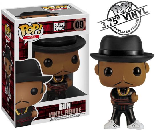 Funko POP! Rock: Run DMC - Run  (Damaged Box) #09
