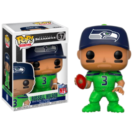 Funko POP! Football: Seattle Seahawks - Russell Wilson (Damaged Box) #57