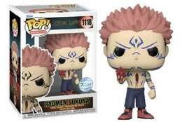 Funko POP! Animation: Jujutsu Kaisen - Ryomen Sukuna (New Special Edition Sticker)(Damaged Box) #1118
