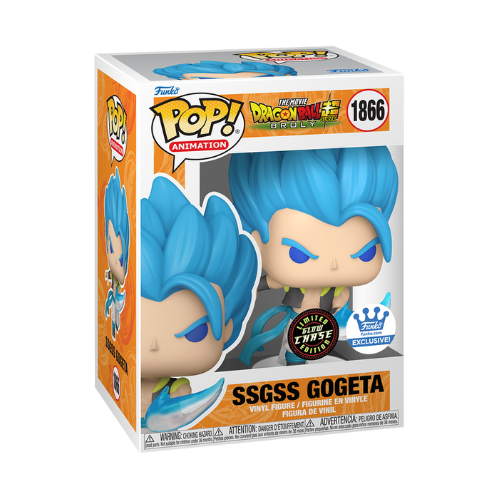 Funko POP! Animation: Dragon Ball Broly - SSGSS Gogeta (Funko)(CHASE)(Damaged Box) #1866