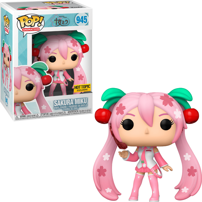 Funko POP! Animation: Sakura Miku (Hot Topic)(Damaged Box) #945