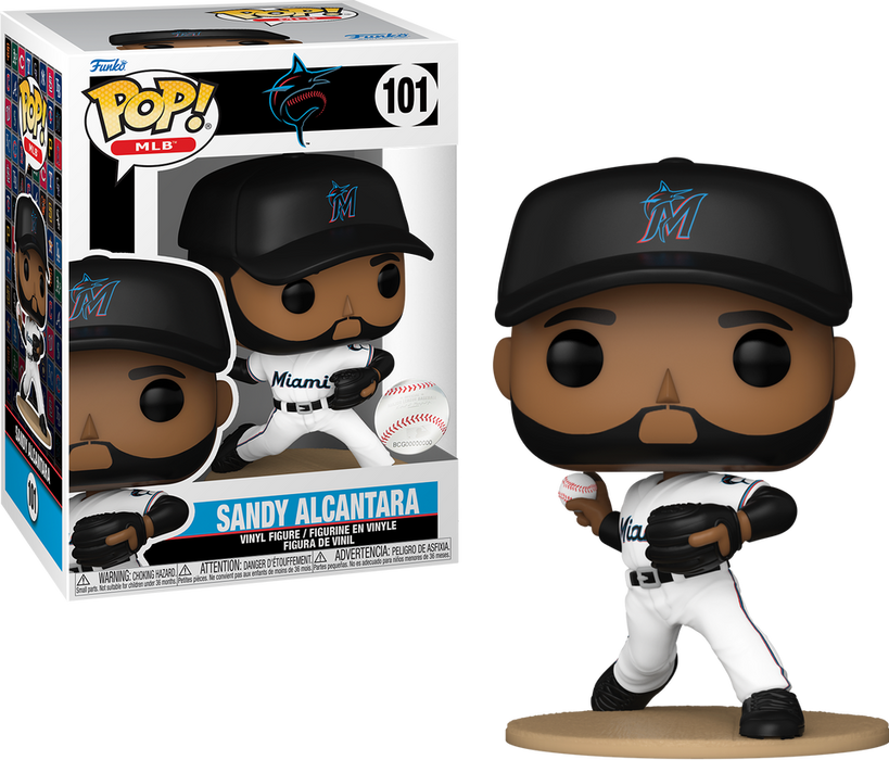 Funko POP! MLB: Marlins - Sandy Alcantara #101