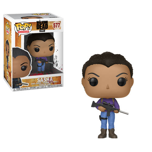 Funko POP! Television: The Walking Dead - Sasha (Damaged Box) #577