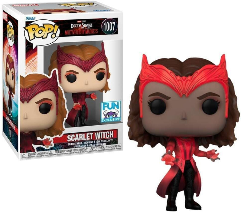 Funko POP! Marvel: Doctor Strange In The Multiverse of Madness - Scarlet Witch (GiTD)(Fun)(Damaged Box) #1007