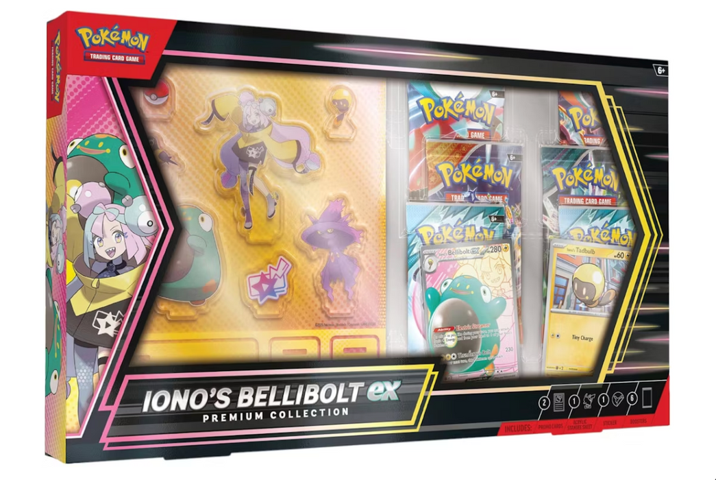 Pokémon Iono's Bellibolt Ex Premium Collection Box